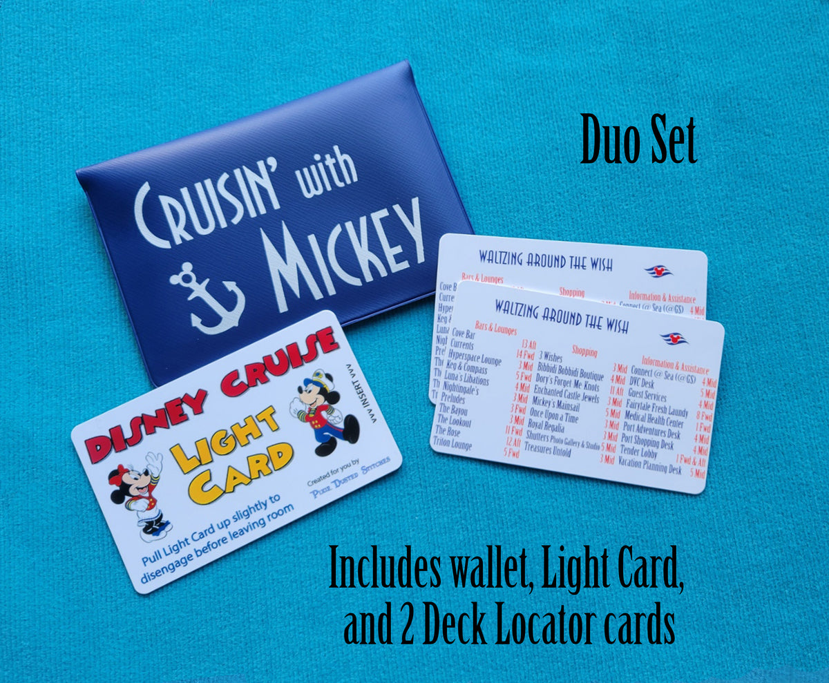 Disney Light Card® and Deck Locator Gift Sets – Pixie Dusted Stitches