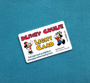 Mickey and Minnie Disney Cruise Light Card®