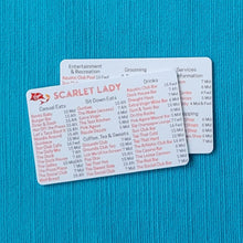 Deck Locator Cards - Disney Cruises Virgin Voyages Lady Ships