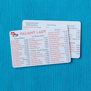 Deck Locator Cards - Disney Cruises Virgin Voyages Lady Ships