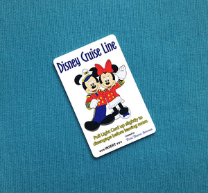 Captain Mickey & Sailor Minnie - Disney Cruise Line Light Card®