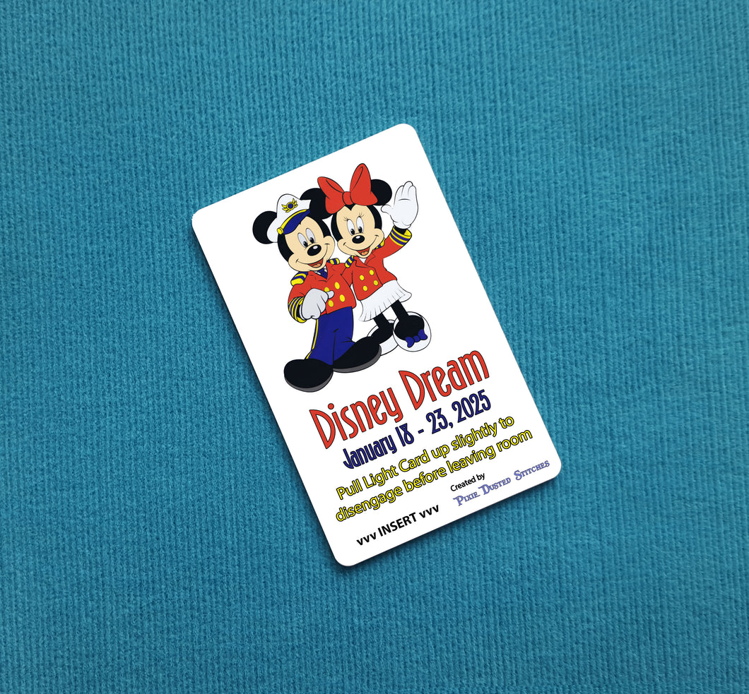 Disney Cruise Light Card® - Captain Mickey & Sailor Minnie