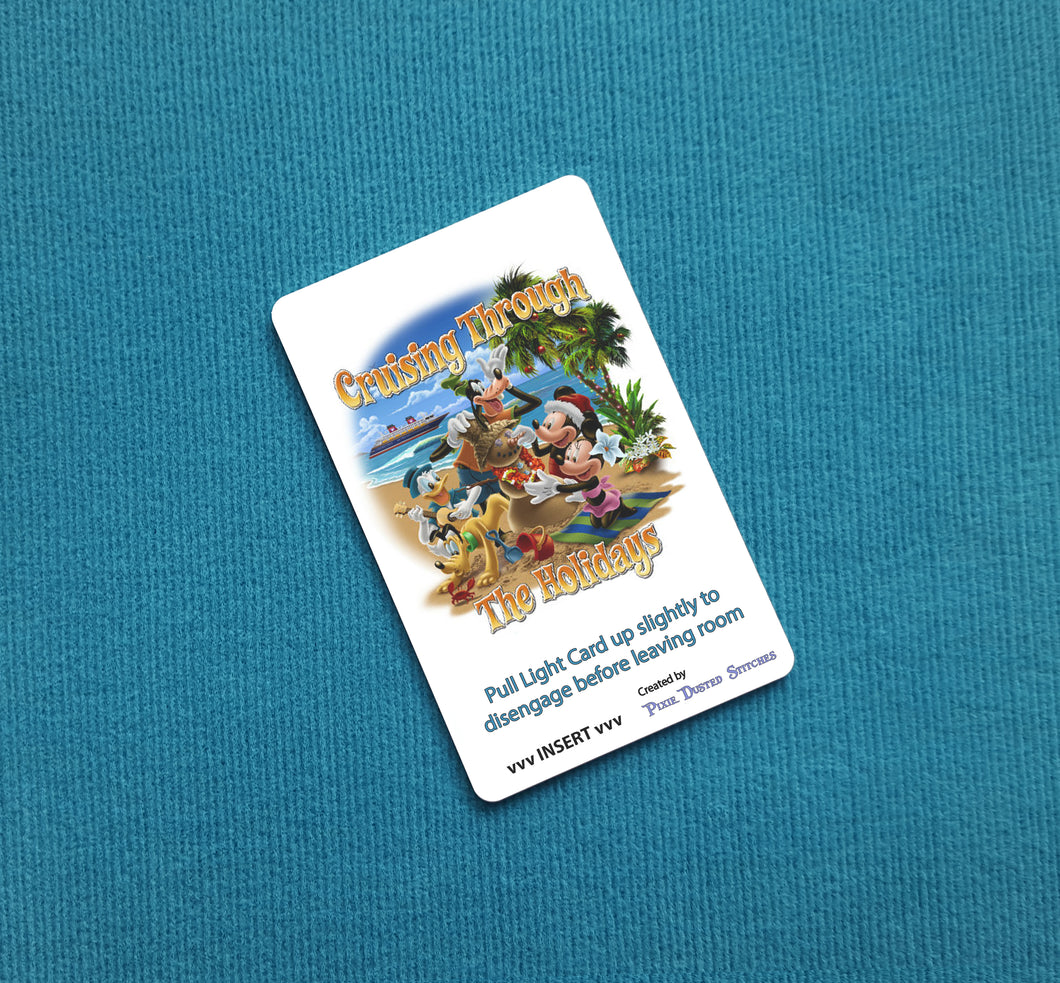 Disney Cruise Light Card® - Cruising Through the Holidays - Christmas - Merrytime