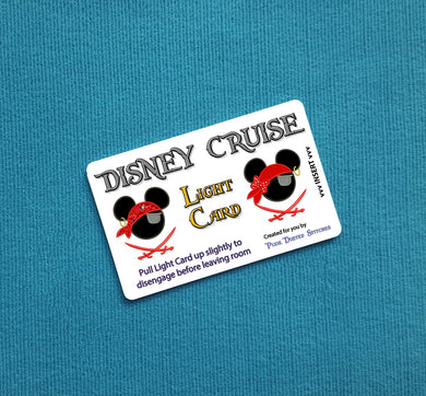 Mickey and Minnie Pirate Disney Cruise Light Card®