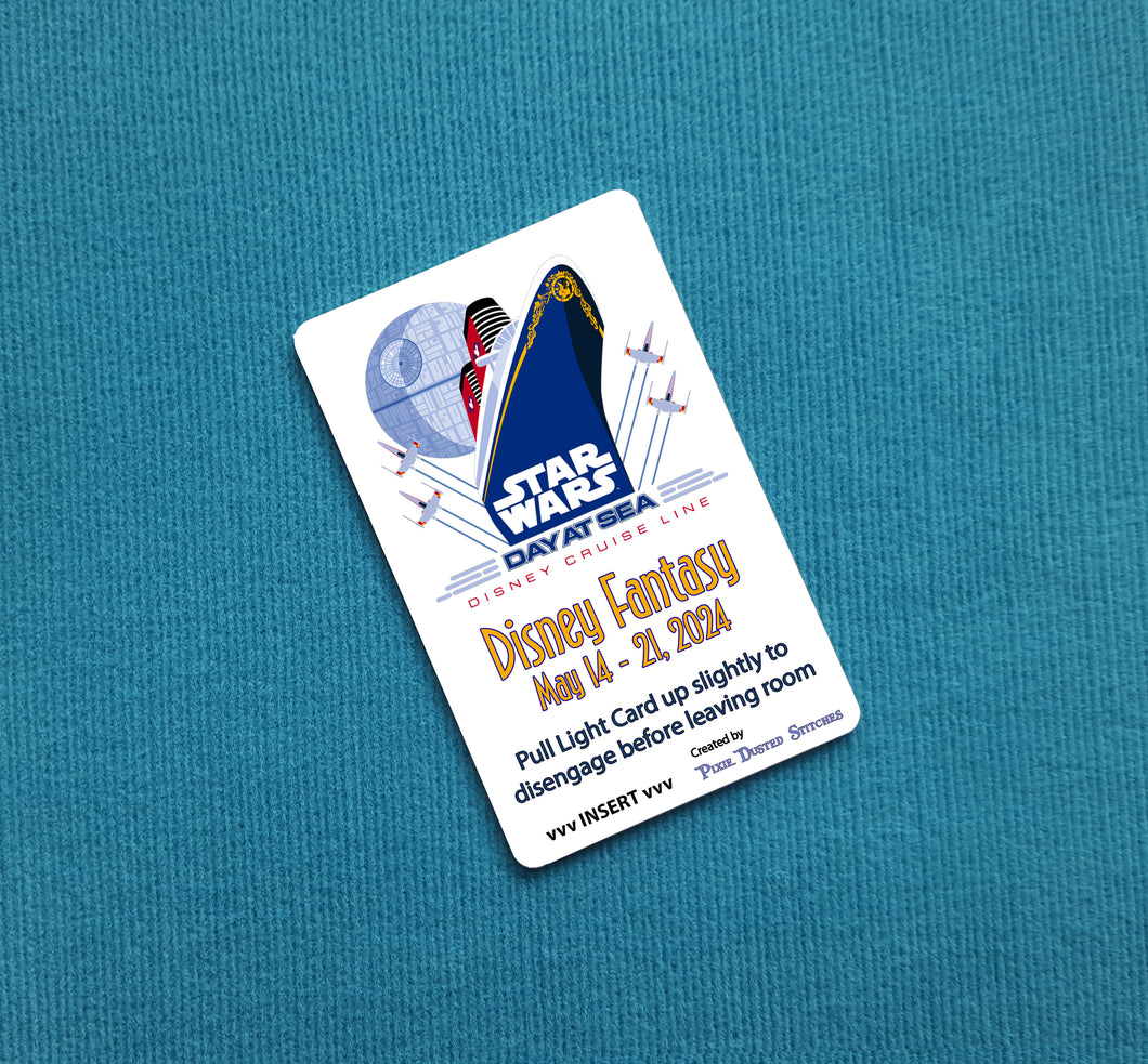 Star Wars Day at Sea Custom Date Disney Cruise Light Card®